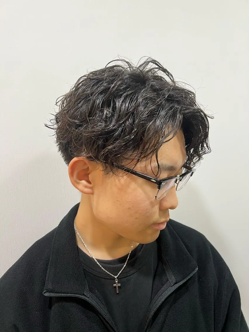 メンズ センターパート 刈り上げ 🧸メンズ専門🧸 蛯名修人のヘアスタイル