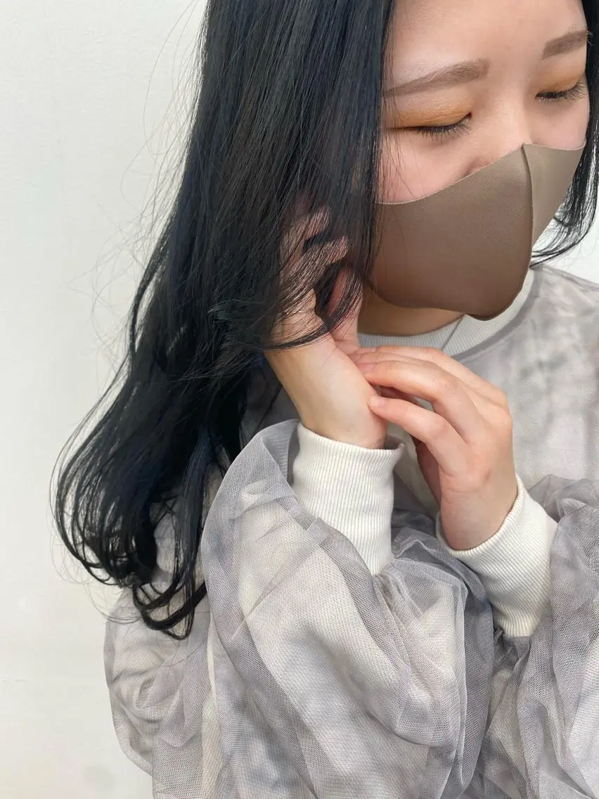 ロング カラー カット ヘアカラー 駅チカ【ali'i】 アリイ花崎友美☘のヘアスタイル