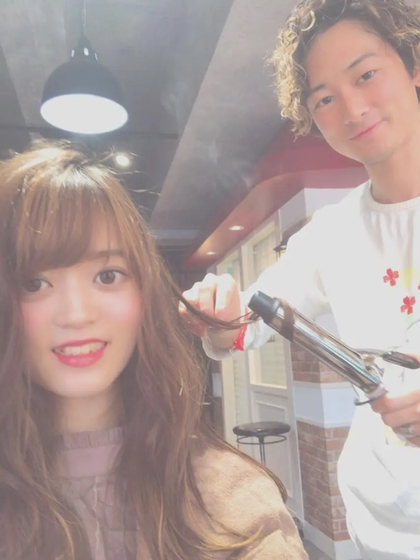 ロング カラー パーマ ヘアアレンジ ネイル マツエク・マツパ ヘアカラー トリートメント ヘアセット レイヤー＆カラー 人気美容師倉崎涼のヘアスタイル
