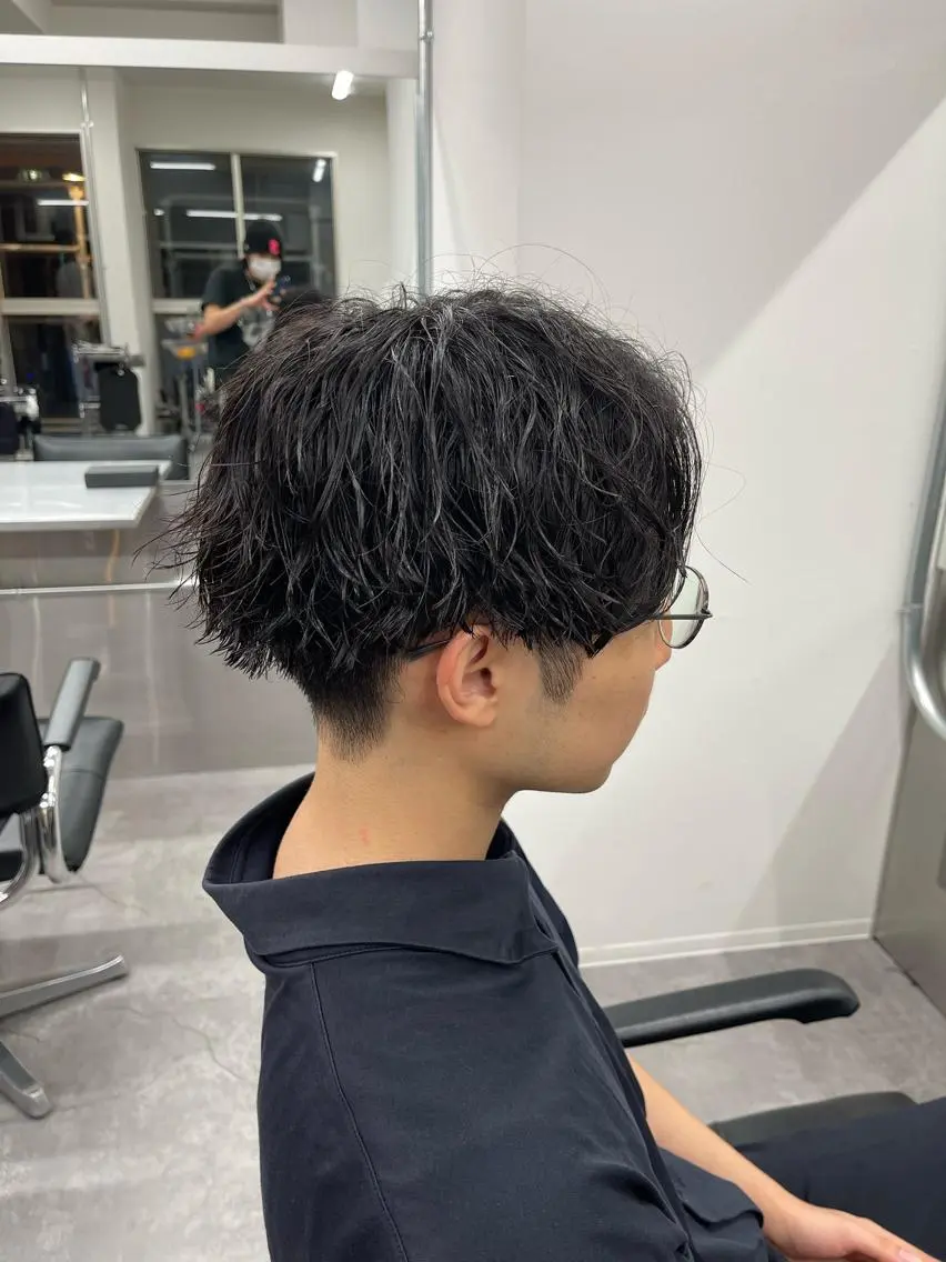 メンズ カット パーマ パーマ支持率No.1 ❤️‍🔥安成弾のヘアスタイル