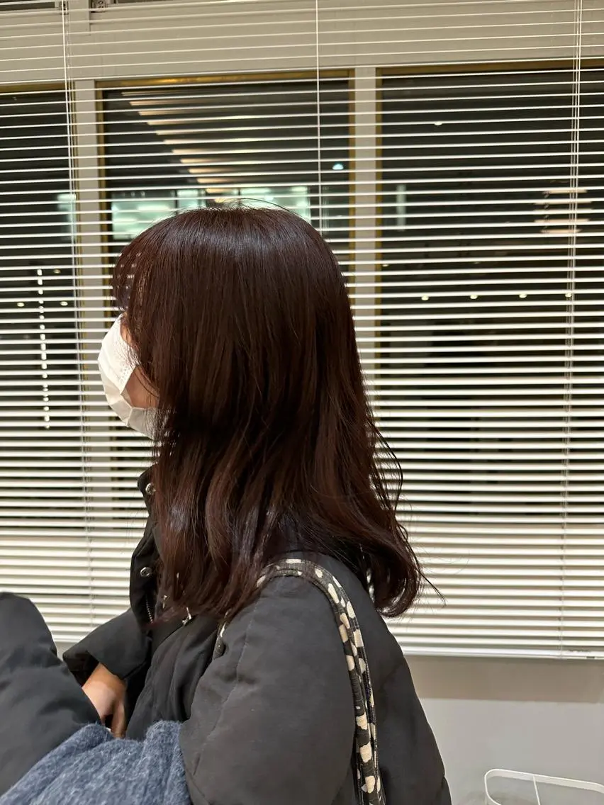 カラー 加藤 利奈のヘアスタイル