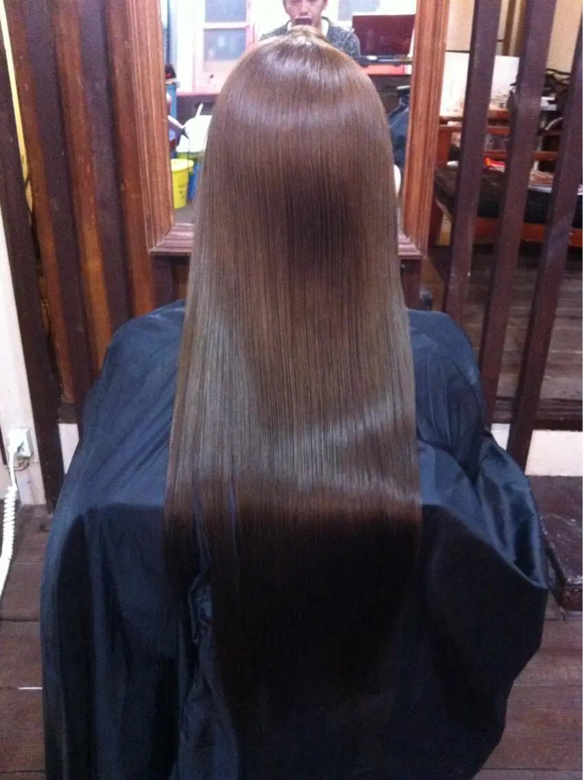 ロング カラー パーマ ヘアアレンジ メンズ キッズ ネイル マツエク・マツパ 美髪を叶える髪質改善 サロン／吉田剛弘のヘアスタイル
