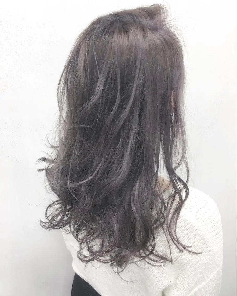 セミロング カラー シールエクステ エクステ エクステの神様 ▫️原島ユウヤ▫️のヘアスタイル