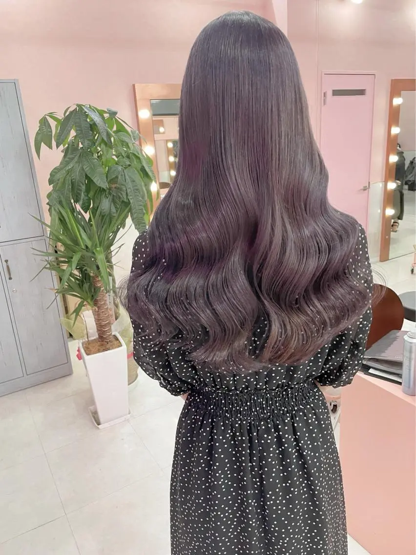 セミロング カラー ハイトーン特化💍 NØRN💍韓国のヘアスタイル