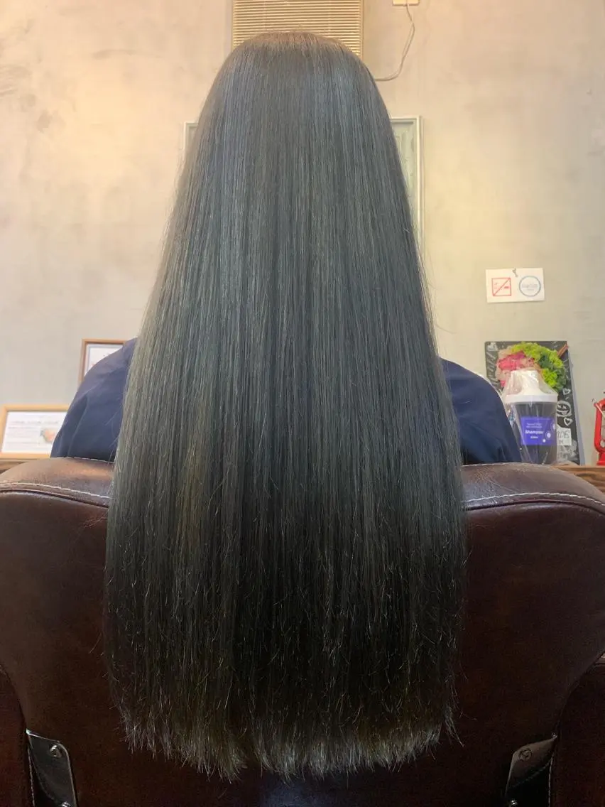 ロング カット ヘアカラー トリートメント ヘアセット ✨上村 潤平✨メンズヘア✨のヘアスタイル