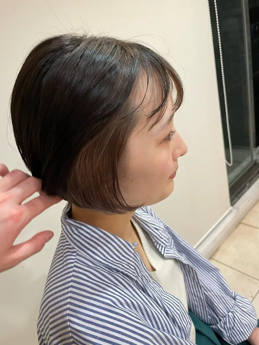 カラー ベージュカラー ブリーチ インナーカラー Riku 西荻窪/メンズカットのヘアスタイル