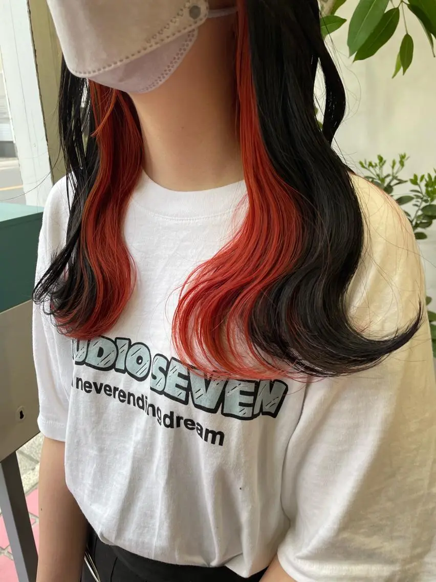 ロング カラー ヘアカラー トリートメント ヘッドスパ 【店長】インナー指名 No.1戸塚優思のヘアスタイル