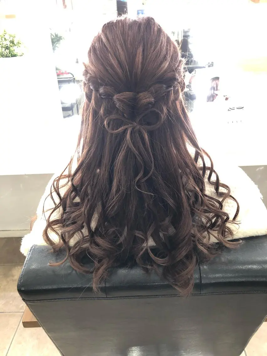 ヘアアレンジ ヘアセット 🐥こ ま🐥のヘアスタイル