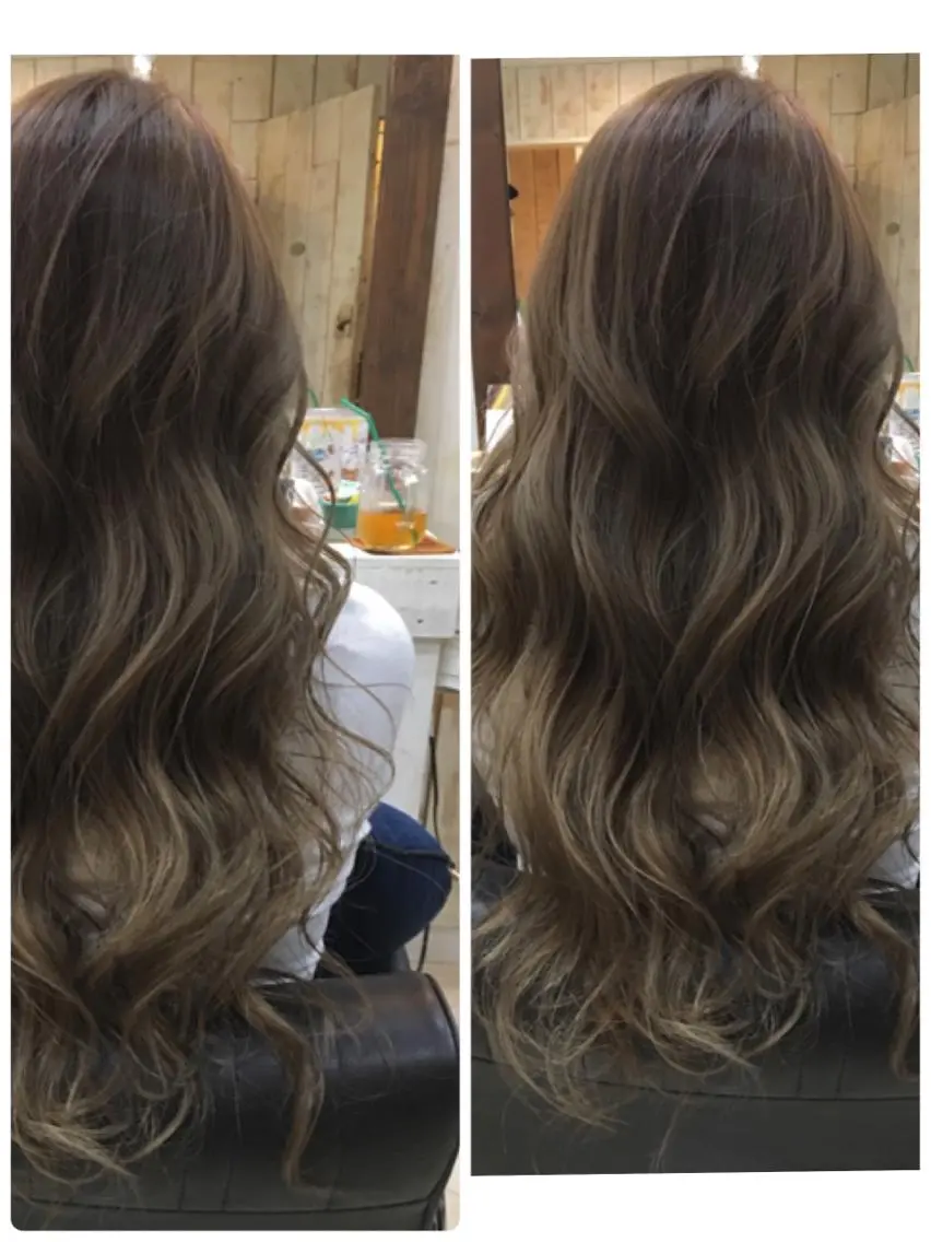 ロング 鷺谷 玲奈のヘアスタイル