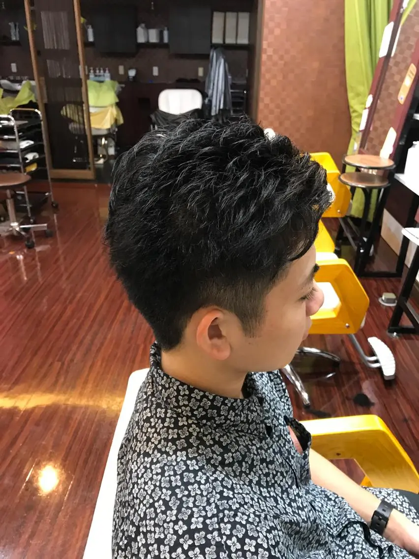ショート メンズ WEST✂︎AKI HIRO✂︎大和高田のヘアスタイル