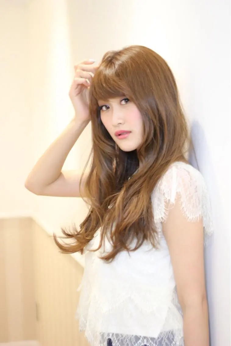 ロング カラー カット トリートメント 金子 直樹のヘアスタイル