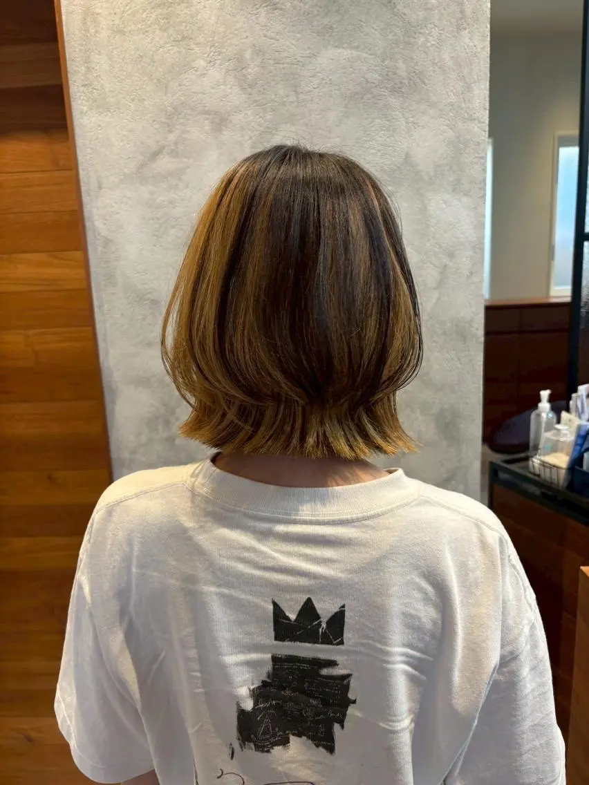 ショート カット トリートメント 長谷川 楓のヘアスタイル
