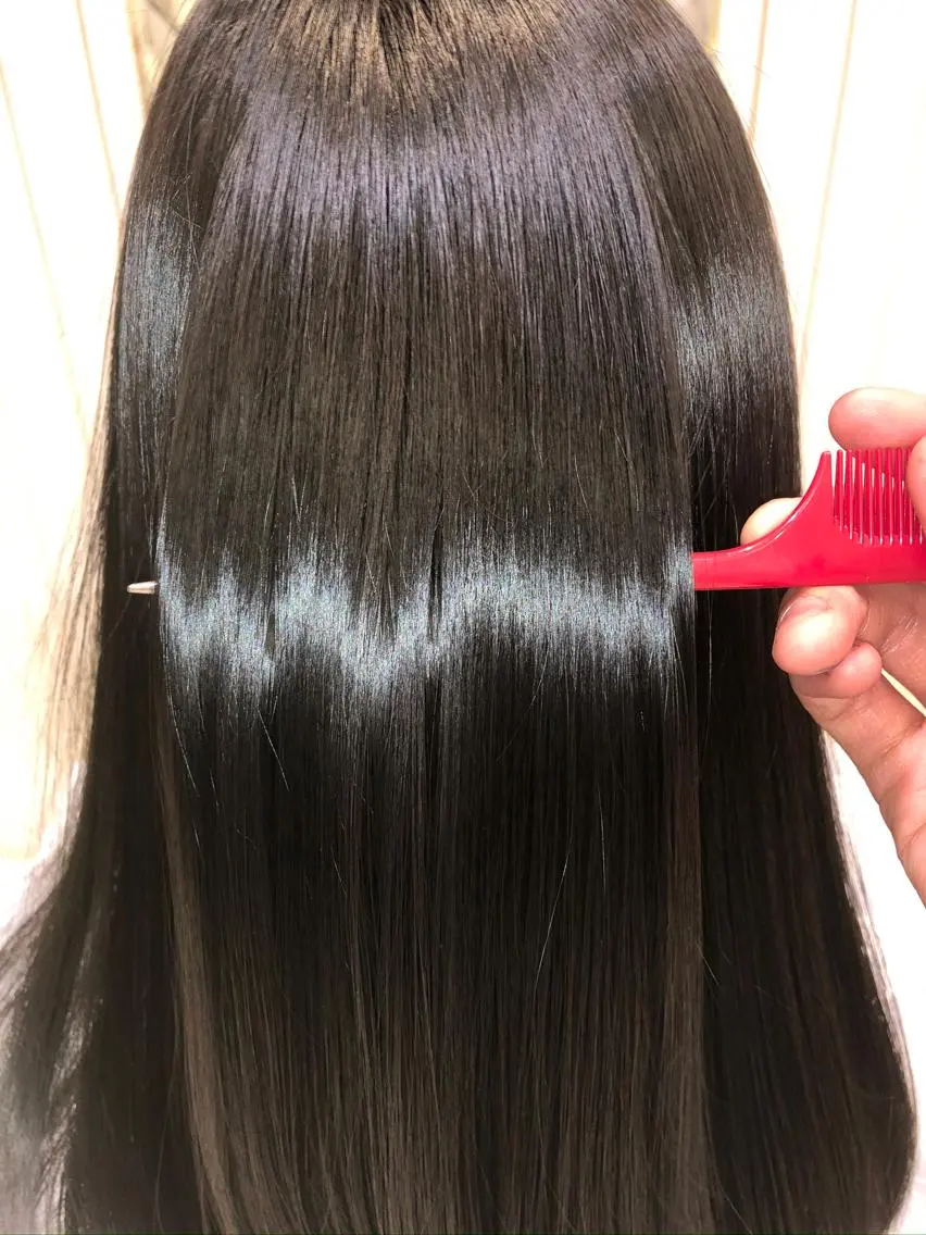 ロング 髪質改善 トリートメント ✨髪を傷ませない✨ 吉田ひじりのヘアスタイル
