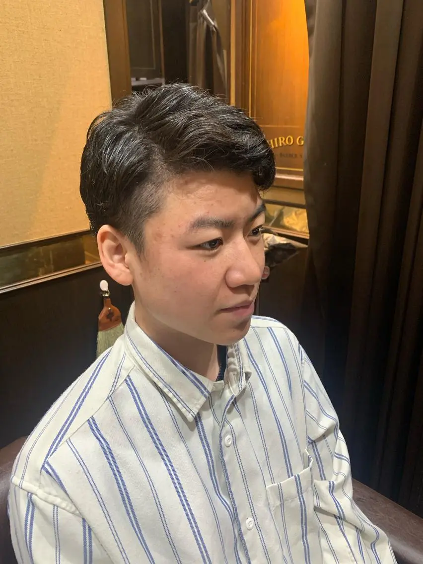 ショート メンズ 新宿駅近！ 💈口コミ多数✨のヘアスタイル