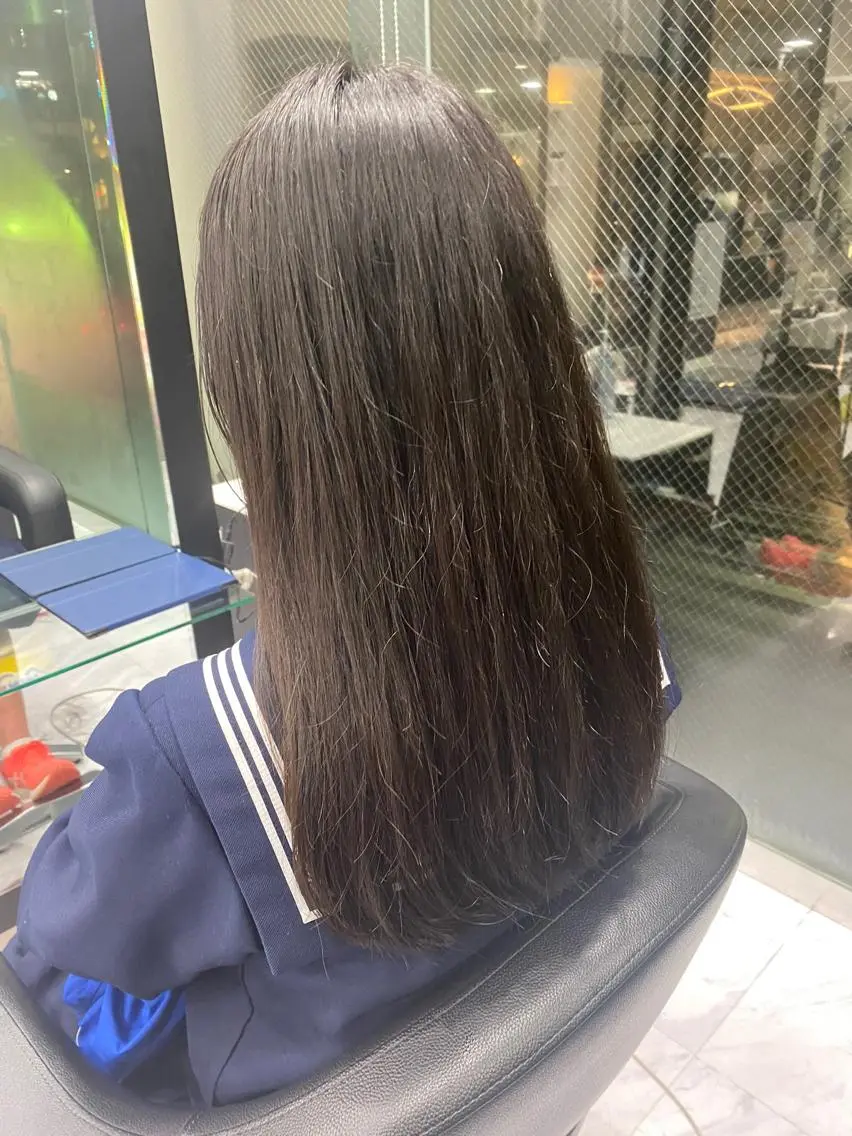 ロング レイヤーカット シャギー 目黒 碧人のヘアスタイル