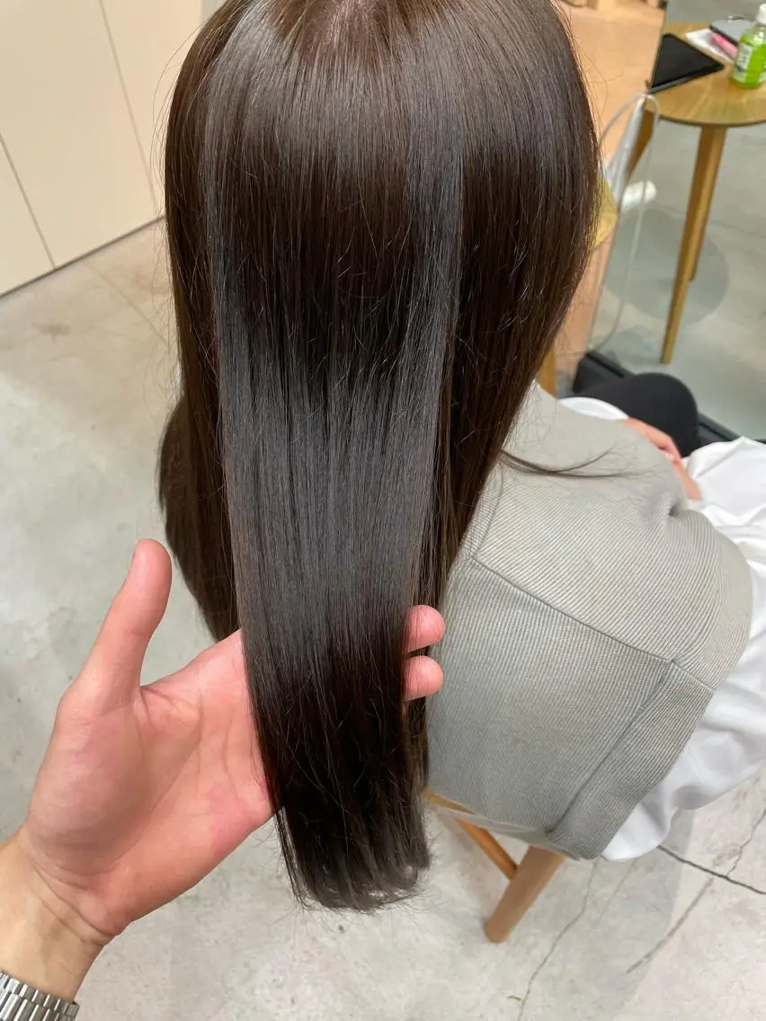ロング カラー 浦和指名率No.1 ショート特化美容師のヘアスタイル