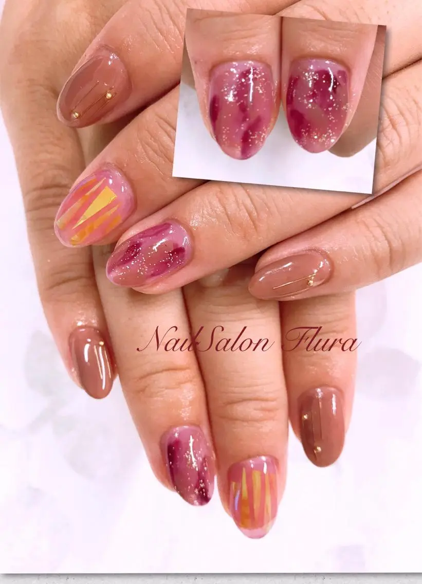 ネイル ハンドネイル NailSalon Fluraのネイルデザイン