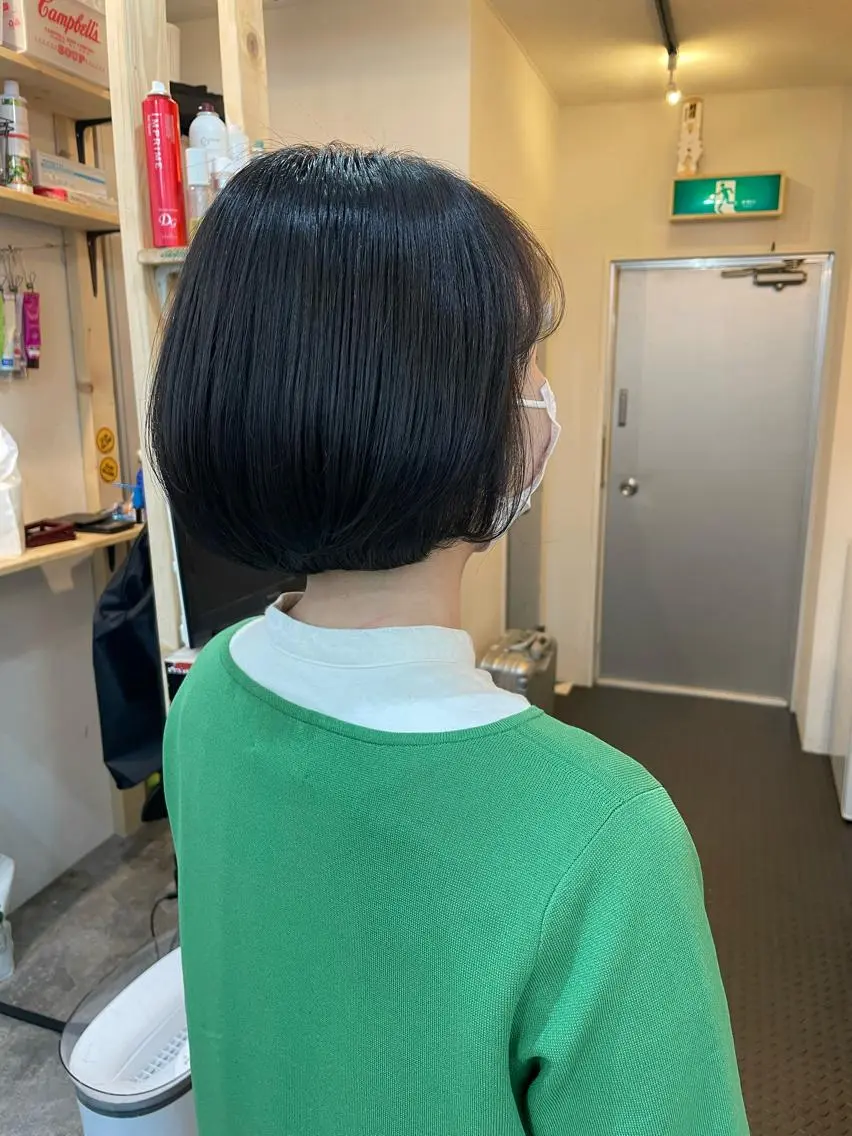 ショート ボブ カット トリートメント 水素トリートメント/ 髪質改善/ナカノメのヘアスタイル