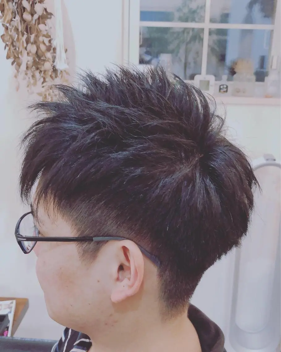 ショート トリートメント 山口 晃也のヘアスタイル