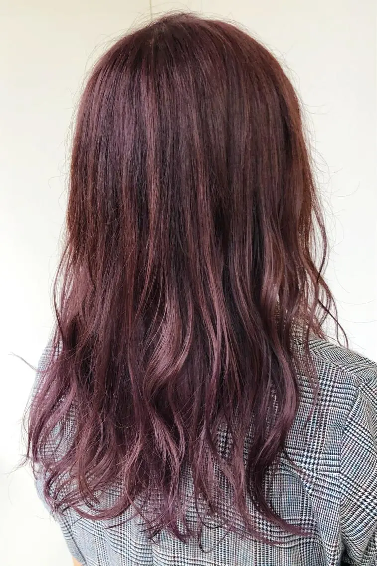 カラー ピンクカラー 千葉 大聖のヘアスタイル