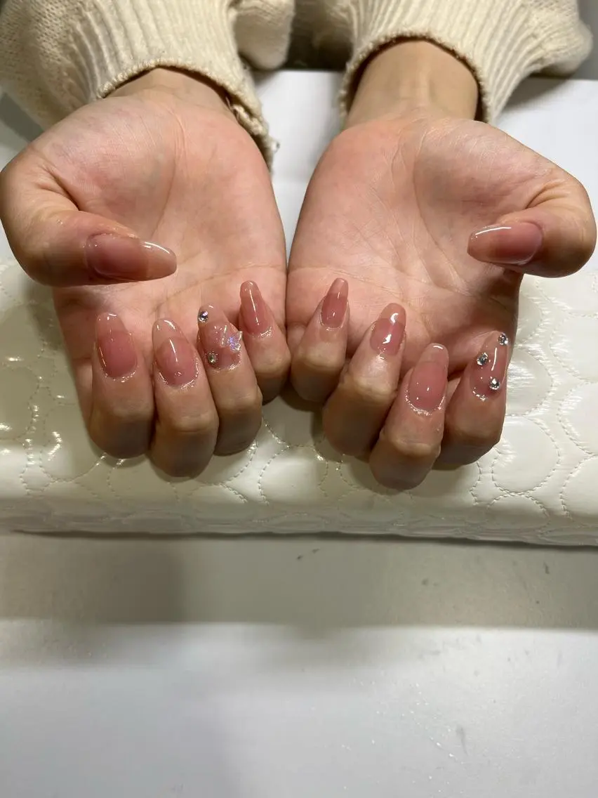 ネイル ワンカラーネイル ワンホンネイル ハンドネイル toystage .nailのネイルデザイン