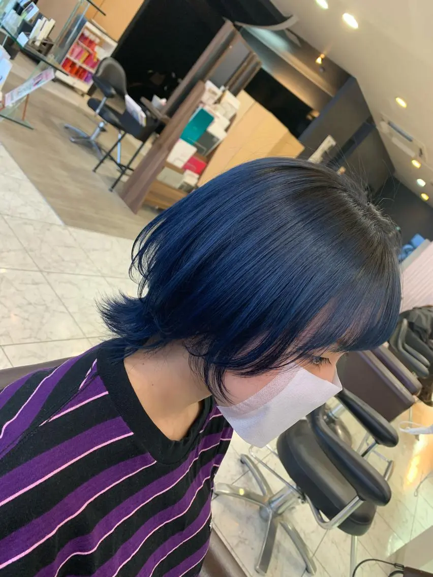 ショート カラー カット ヘアカラー トリートメント 安部 志弥のヘアスタイル