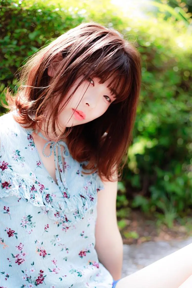 ミディアム 永田 崇のヘアスタイル