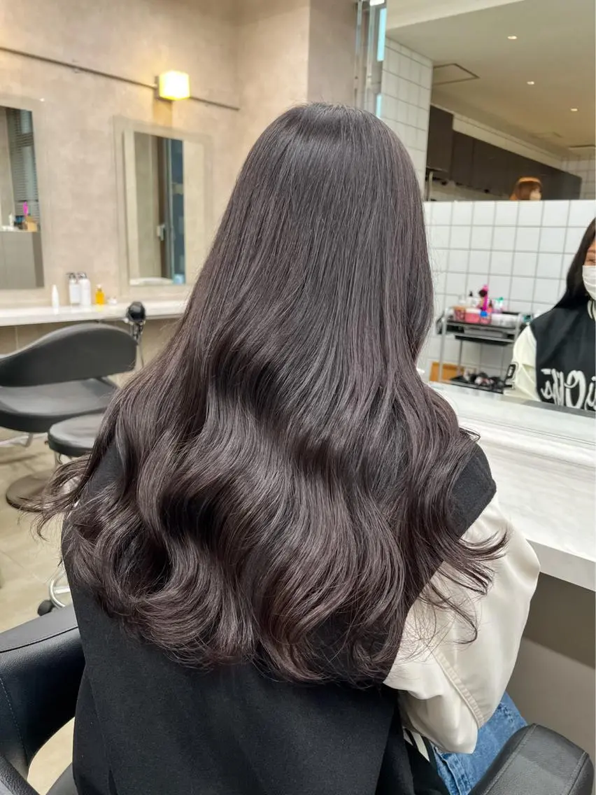 ロング カラー 韓流トレンドヘア 🎀RINAKO🎀のヘアスタイル