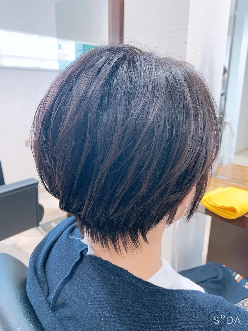 ショート くびれヘア ショートヘア 野澤 宏弥のヘアスタイル