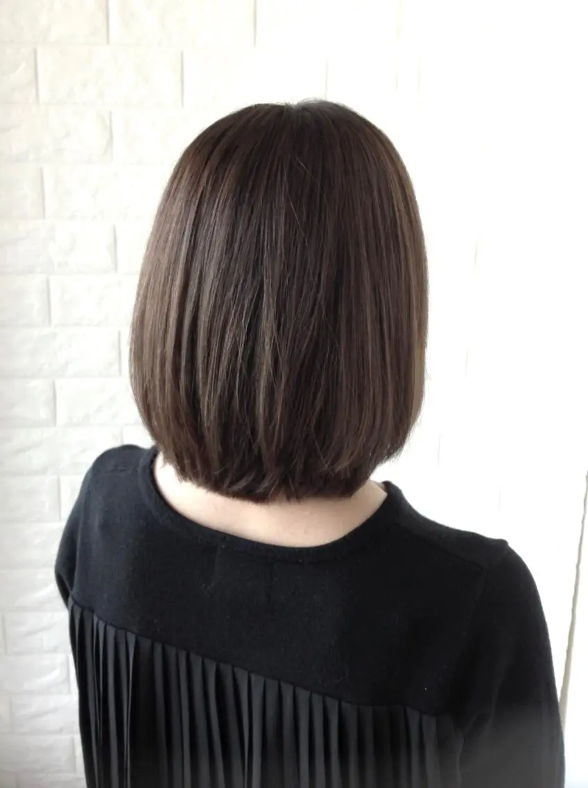 ショート カラー 透明感カラー ボブ ヘアカラー 髪質改善縮毛矯正 美容師✂️山崎竜二のヘアスタイル