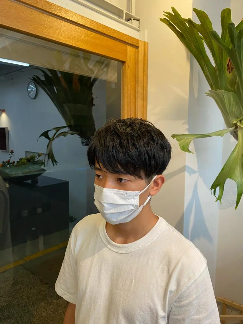 ショート メンズ うる艶ヘア♡韓国好き 透明感　shotaのヘアスタイル