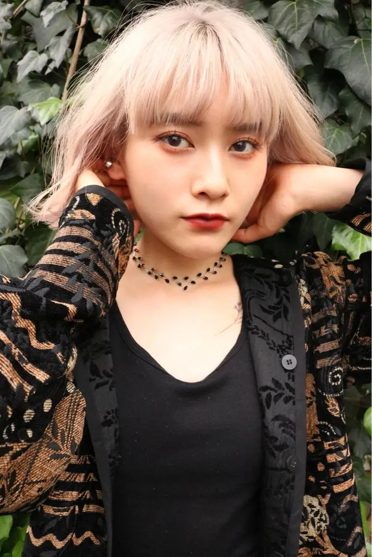 ショート カラー カット ヘアカラー トリートメント 似合わせカラーパーマ 🌿kitin米川のヘアスタイル