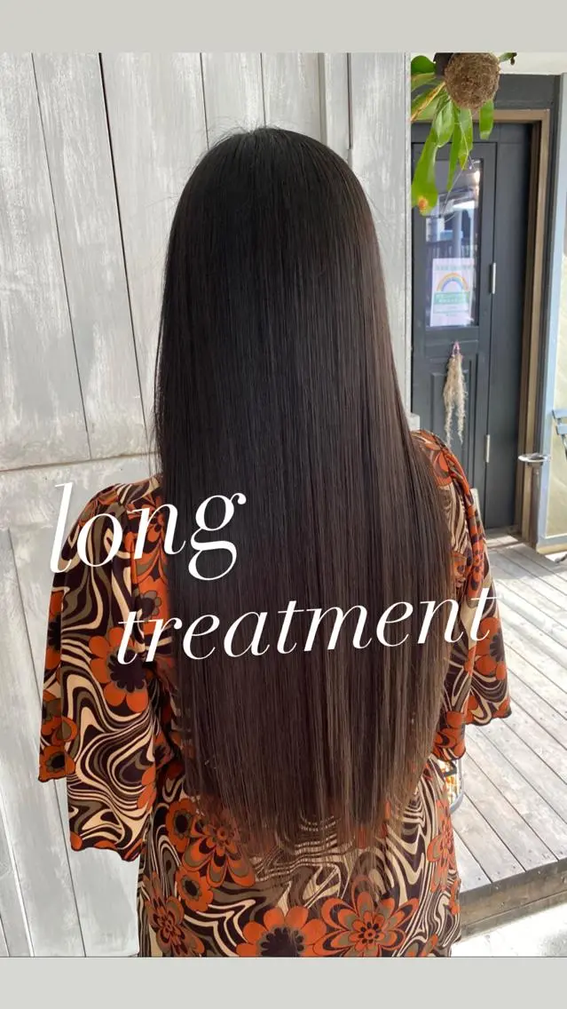 ロング 勝河 怜楊のヘアスタイル