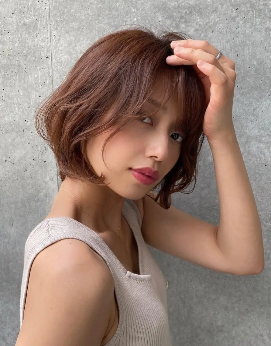 ショート ショートボブ ボブ ショートヘア 愛されヘア♪ 大森春奈のヘアスタイル