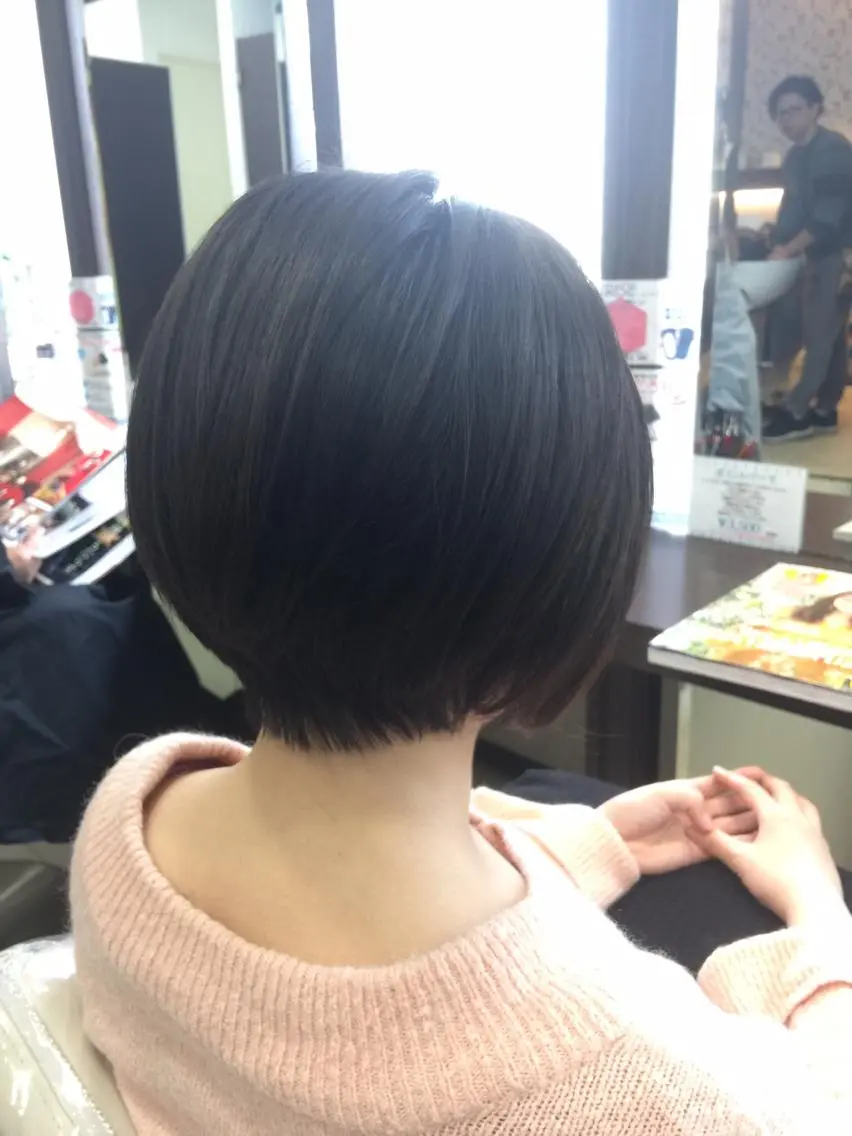 ショート カット ヘアカラー トリートメント 『Ash久が原MG』 水野 翼のヘアスタイル