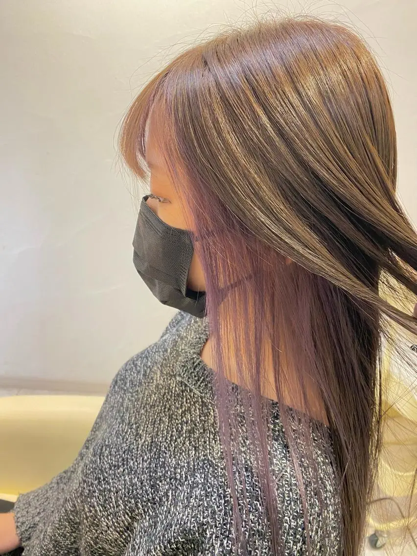 ロング カラー Design Color🐰アユミのヘアスタイル