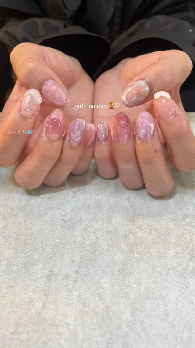 ネイル 春ネイル Nail Salon Gummi.のネイルデザイン