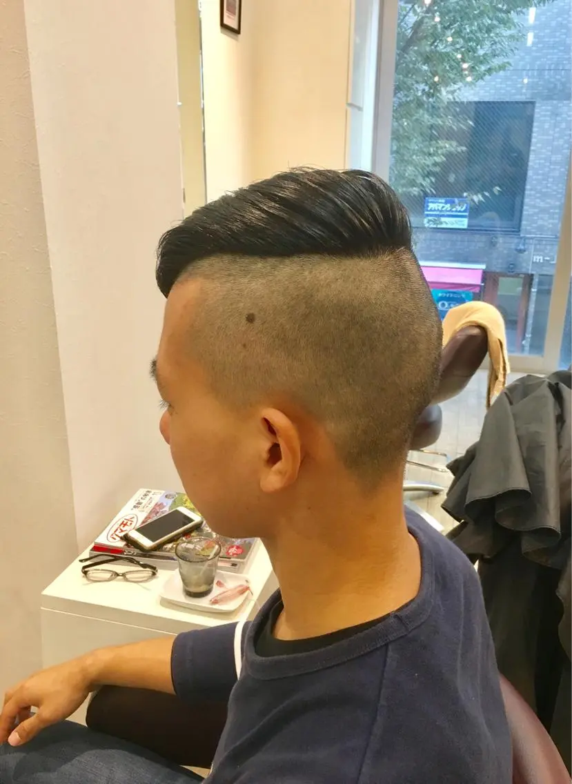 ショート メンズ 中村 よしひでのヘアスタイル