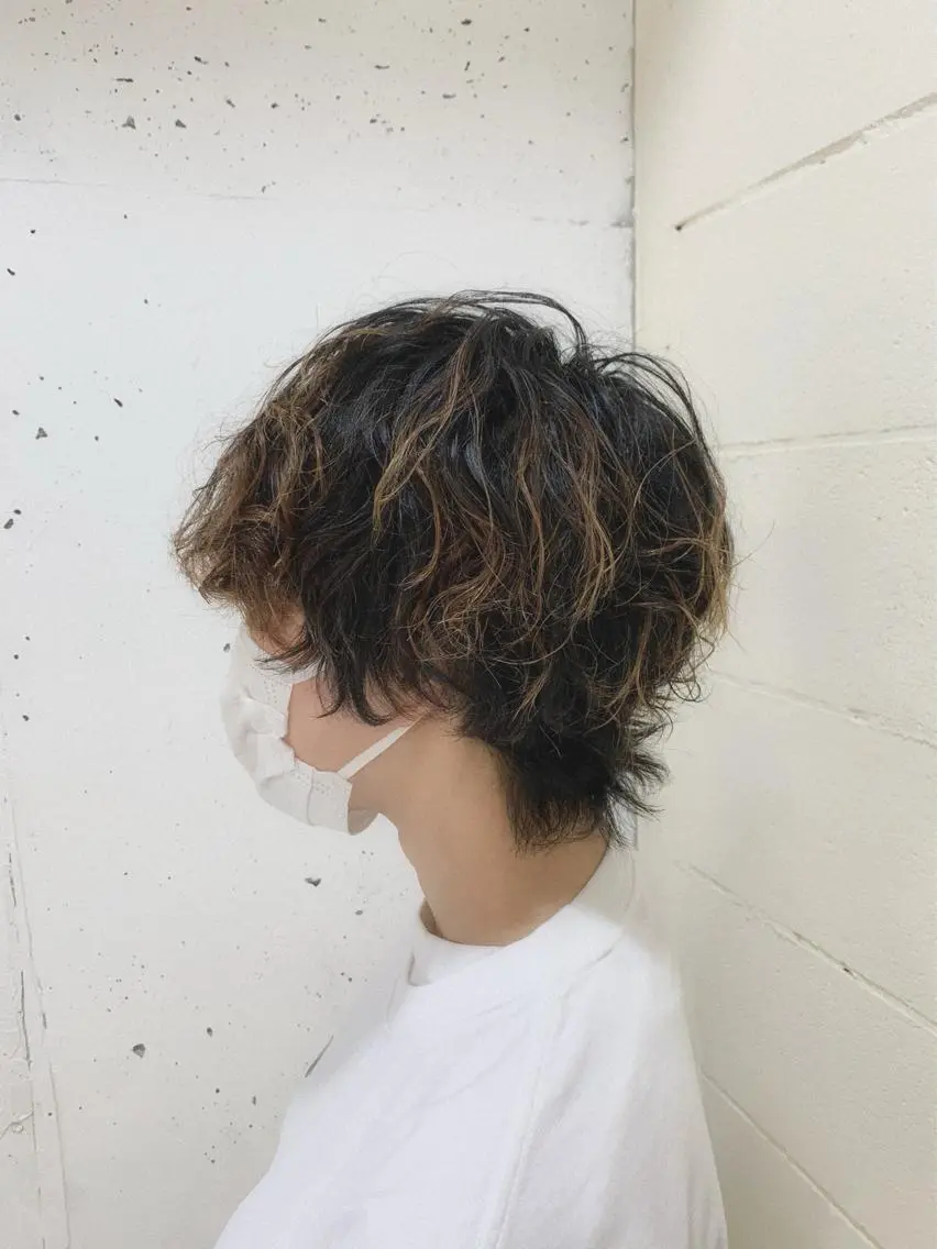 ショート パーマ 千葉駅徒歩1分✂︎ 宮内のヘアスタイル