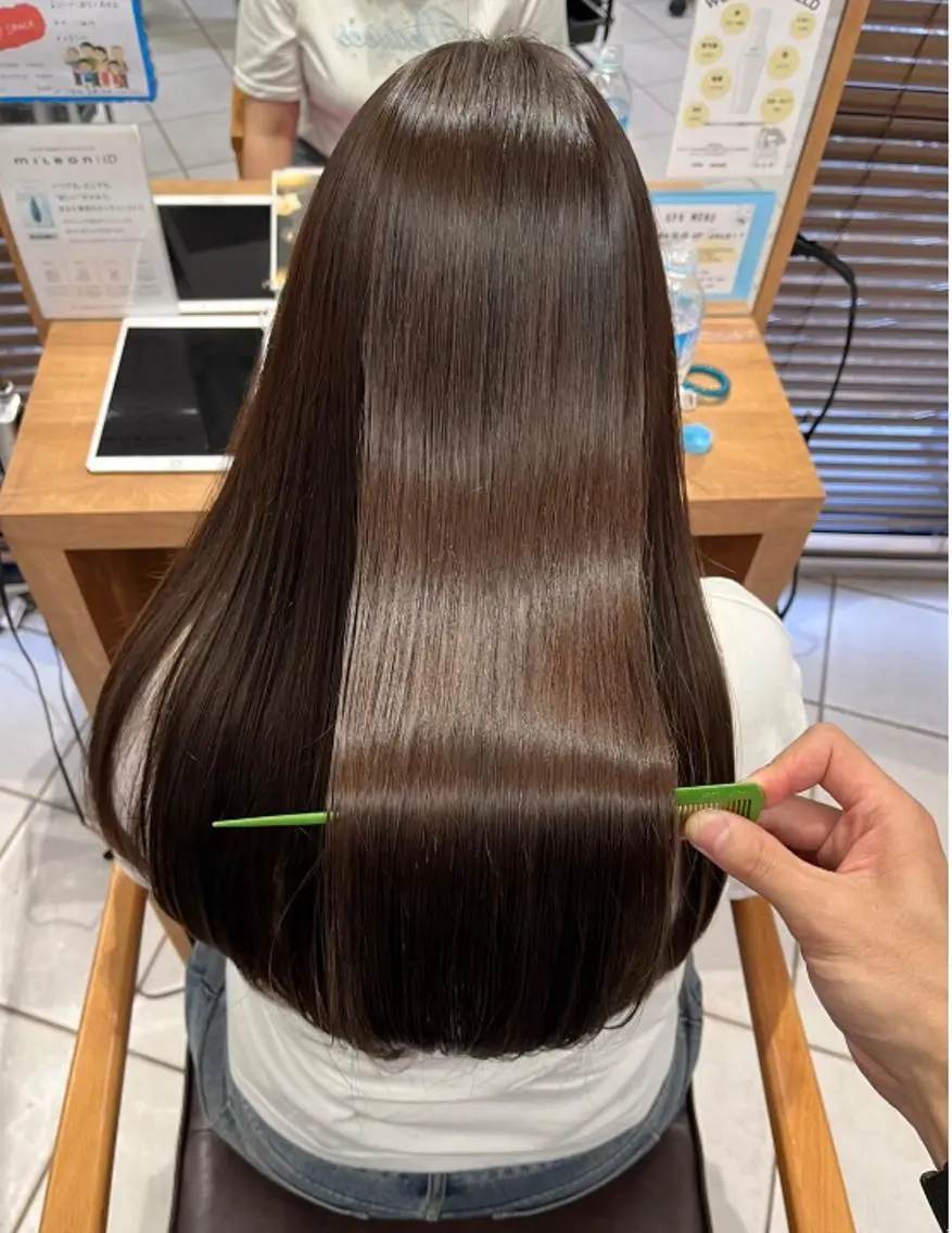 柔らかい縮毛矯正/ ボブ/北林のヘアスタイル