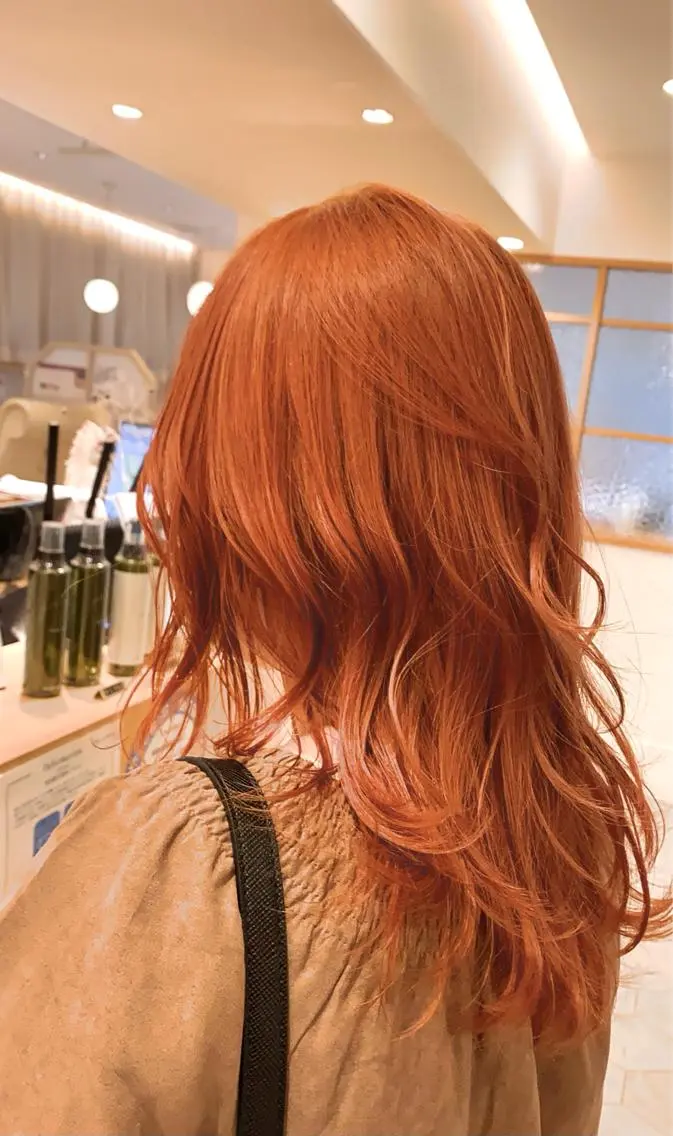 セミロング カラー 艶髪/シールエクステ 🌻ノゾミ🌻のヘアスタイル