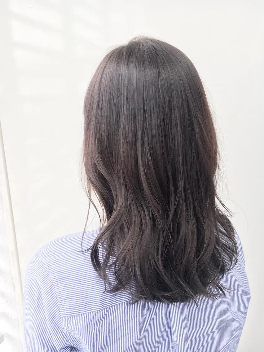 セミロング カラー パーマ ヘアアレンジ カット ヘアカラー トリートメント Zina福岡天神🪞 髪質改善🪞レイヤーのヘアスタイル