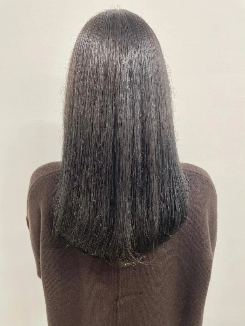 ロング カラー ブリーチなし透明感 🍀梅田・増田のヘアスタイル