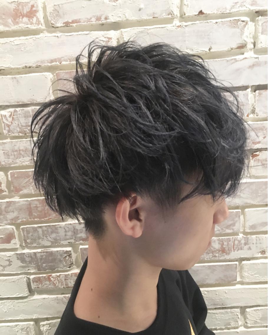ショート メンズ 【渋谷で人気】艶髪× 髪質改善/ツヤカラーのヘアスタイル