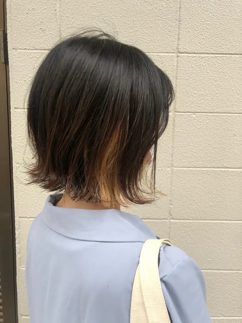 ショート やまさきえりこ ニュアンスパーマのヘアスタイル