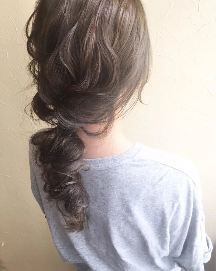 ロング ヘアアレンジ ant’ten 宮川 俊裕のヘアスタイル