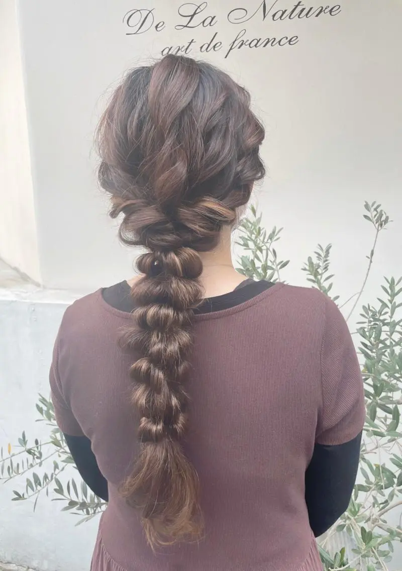 ヘアアレンジ KAI RIKAのヘアスタイル