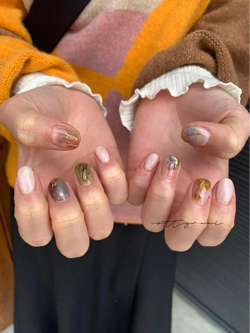 ネイル アートネイル ジェルネイル ニュアンスネイル cottynail -miki-のその他イメージ