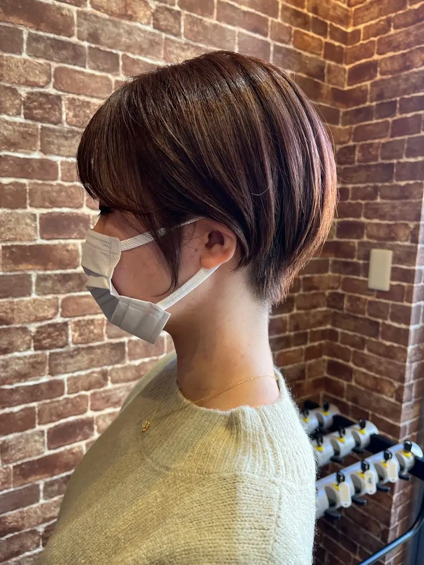 ショート カラー パーマ ヘアアレンジ メンズ キッズ ネイル マツエク・マツパ アイブロウ メンズブリーチ メンズハイライト メンズインナーカラー メンズ韓国風 ブリーチ 久木原 ゆりのヘアスタイル