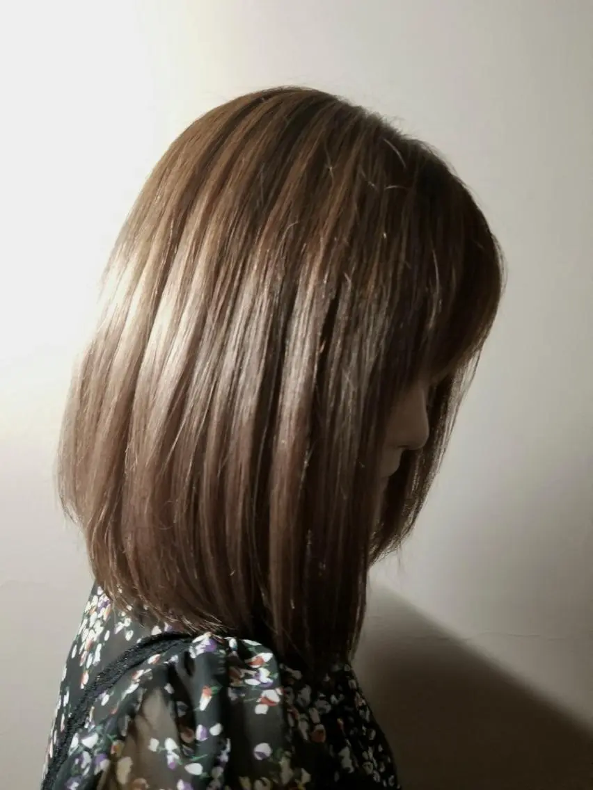 ミディアム Ash 店長　山下達也のヘアスタイル